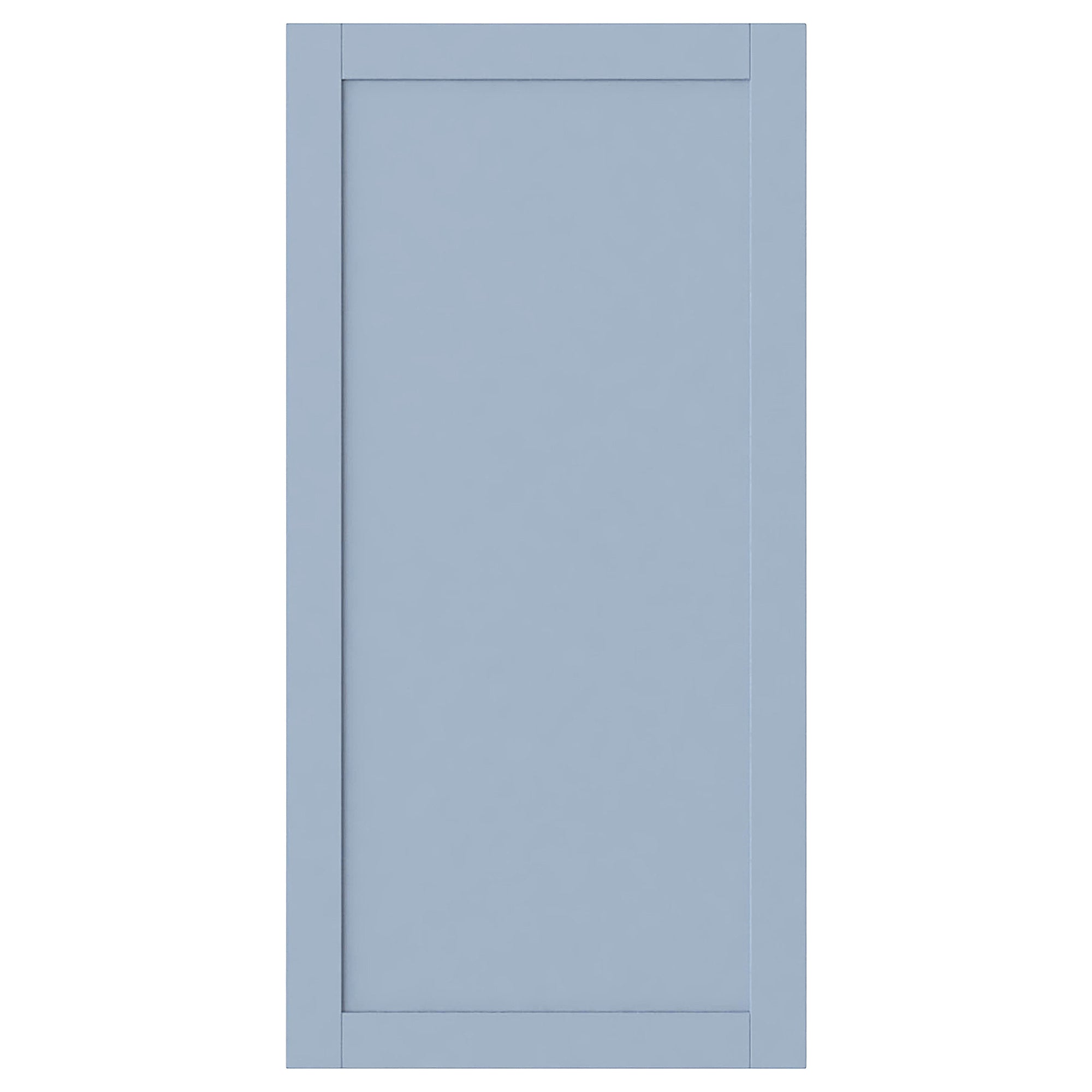 SANNIDAL door with soft closing hinges, blue, 60x120 cm