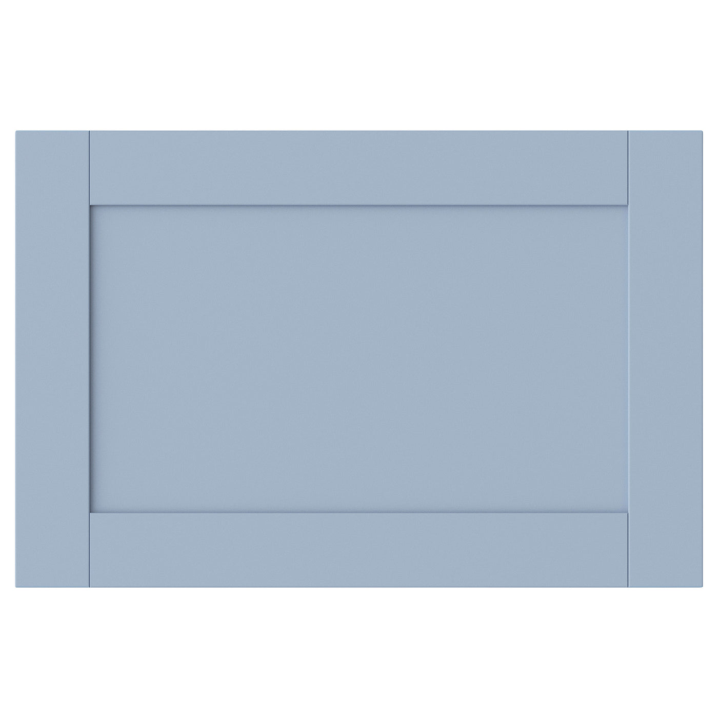 SANNIDAL door with soft closing hinges, blue, 60x40 cm