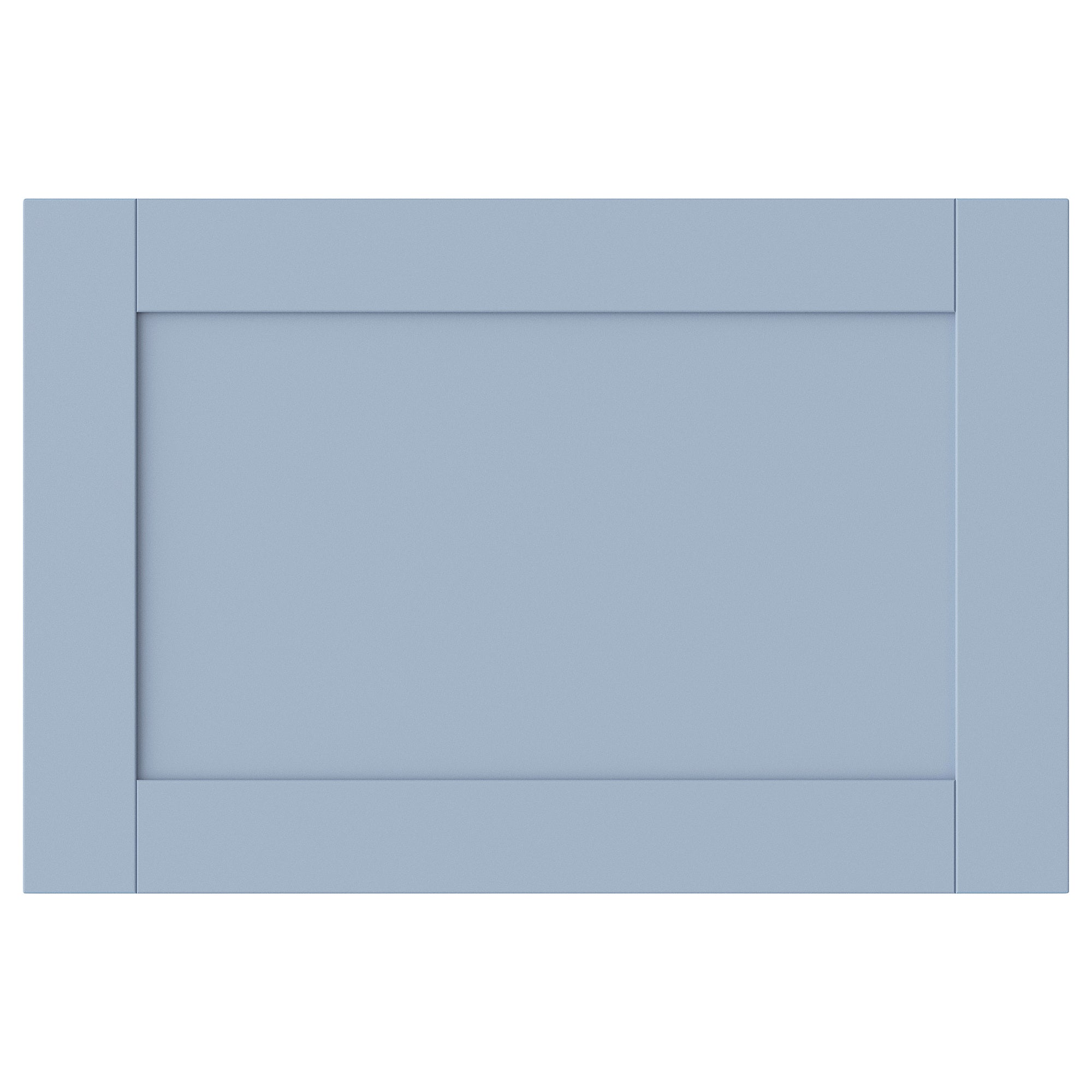 SANNIDAL door with soft closing hinges, blue, 60x40 cm
