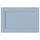 SANNIDAL door with soft closing hinges, blue, 60x40 cm