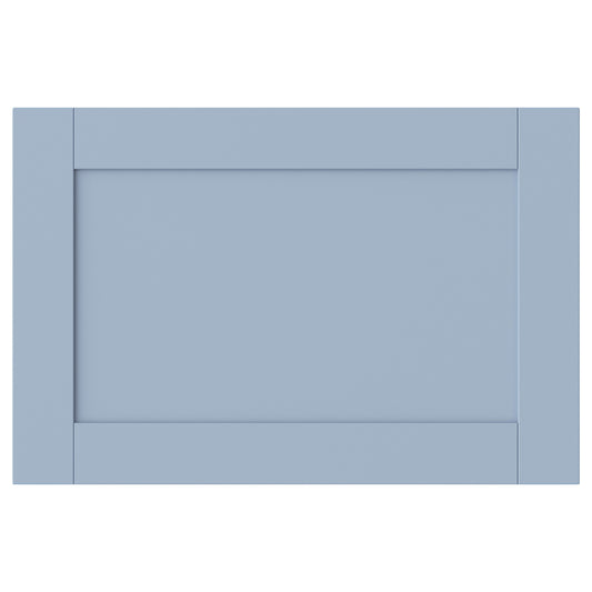 SANNIDAL door with soft closing hinges, blue, 60x40 cm