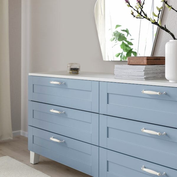 Ikea SANNIDAL - Drawer, white/blue, 80x42x20 cm