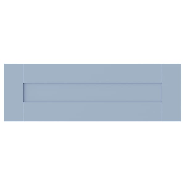 SANNIDAL drawer front, blue, 60x20 cm
