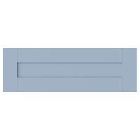 SANNIDAL drawer front, blue, 60x20 cm