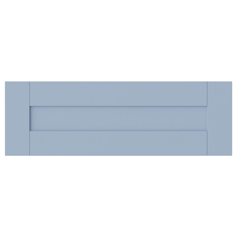 SANNIDAL drawer front, blue, 60x20 cm