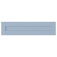 SANNIDAL drawer front, blue, 80x20 cm
