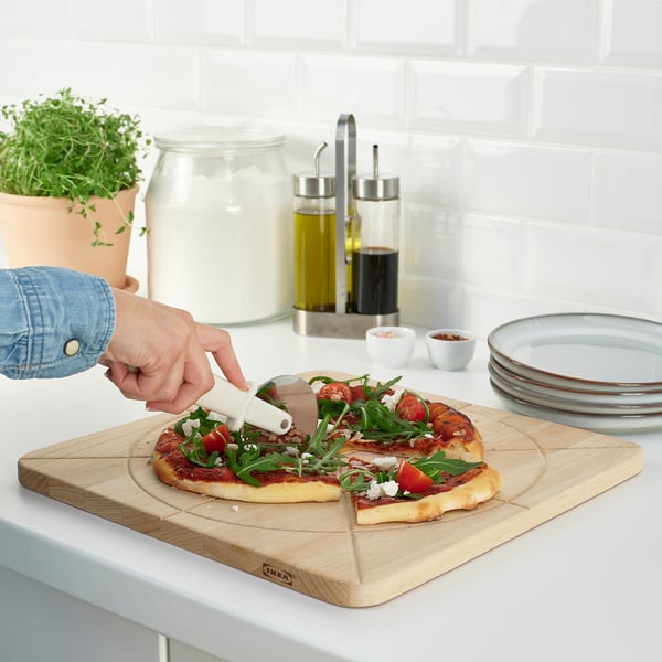 SÅPÖRTMAL - SÅPÖRTMAL Chopping board, beech, 35x35 cm