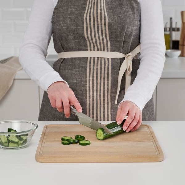 SÅPÖRTMAL - SÅPÖRTMAL Chopping board, beech, 35x35 cm