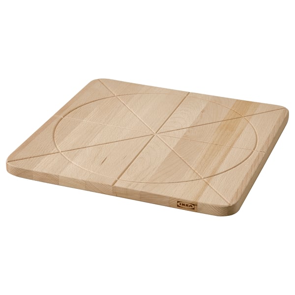 SÅPÖRTMAL chopping board, beech, 35x35 cm