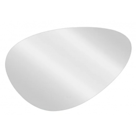 MODERN BATHROOM MIRROR STONE BACKLIT H 80 L 120 CM