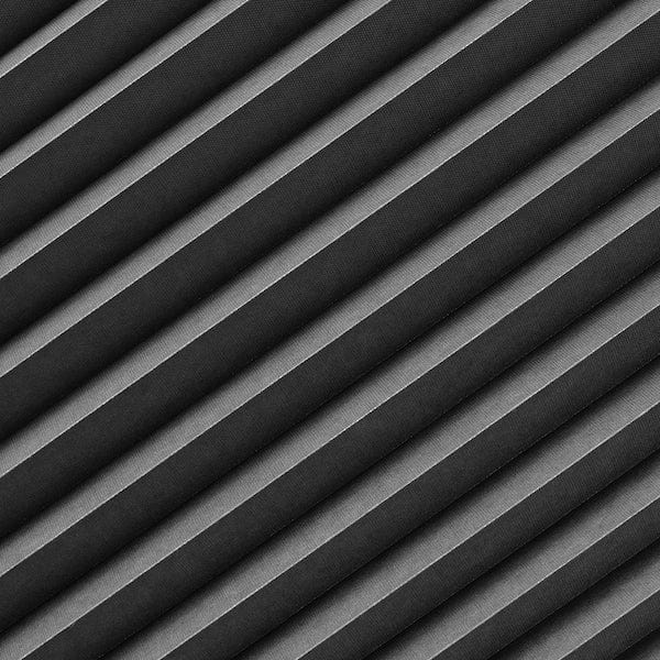 Ikea SCHOTTIS - Block-out pleated blind, dark grey, 100x190 cm