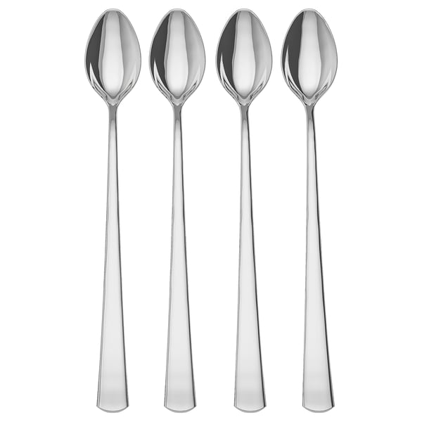 SEDLIG spoon, stainless steel, 20 cm, 4 pack