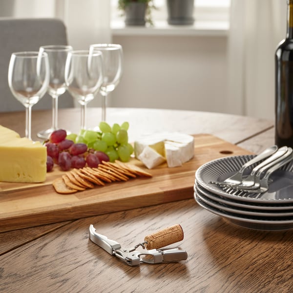 SEGELFISK - SEGELFISK Corkscrew, stainless steel
