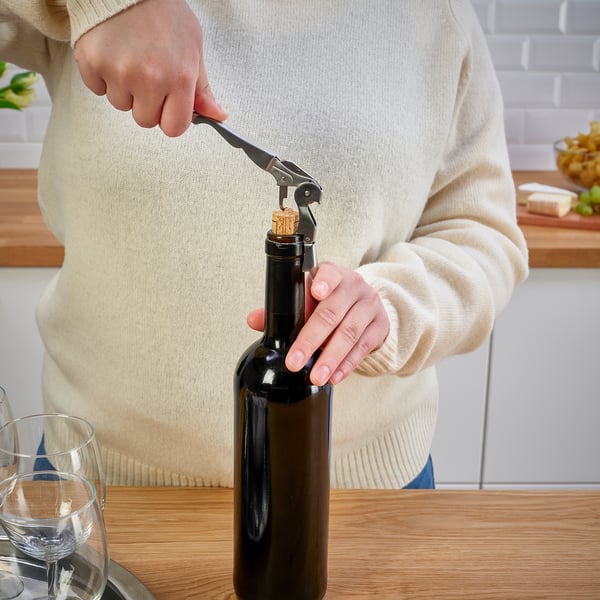 SEGELFISK - SEGELFISK Corkscrew, stainless steel