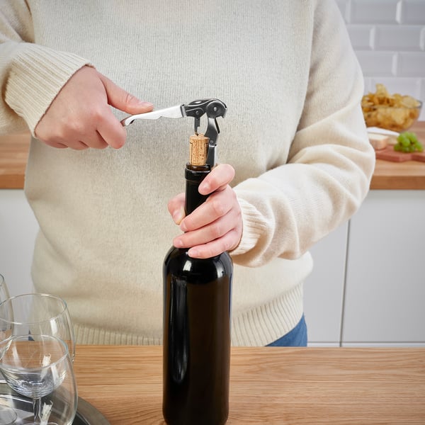 SEGELFISK - SEGELFISK Corkscrew, stainless steel