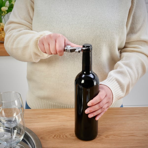 SEGELFISK - SEGELFISK Corkscrew, stainless steel