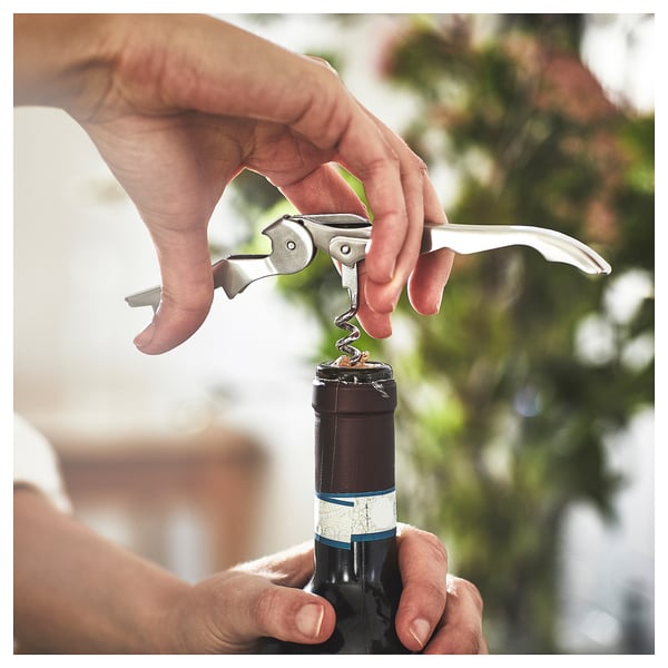 SEGELFISK corkscrew, stainless steel