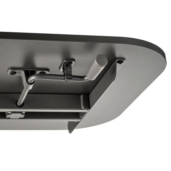 Ikea SEGRARE - Desk sit/stand, dark grey, 110x60 cm
