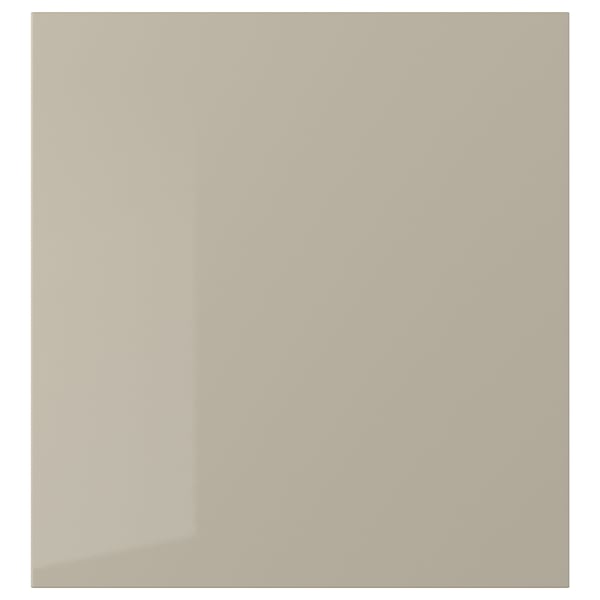 SELSVIKEN door, high-gloss beige, 60x64 cm