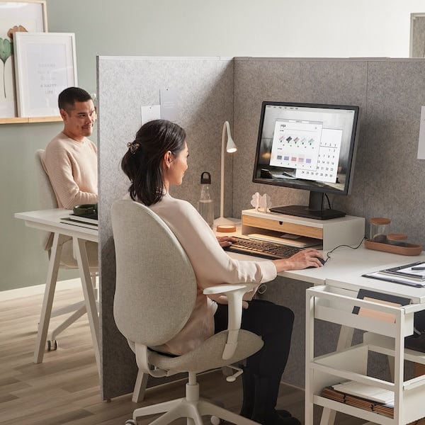 Ikea SIDORNA T-link set, 2 pieces - grey ,