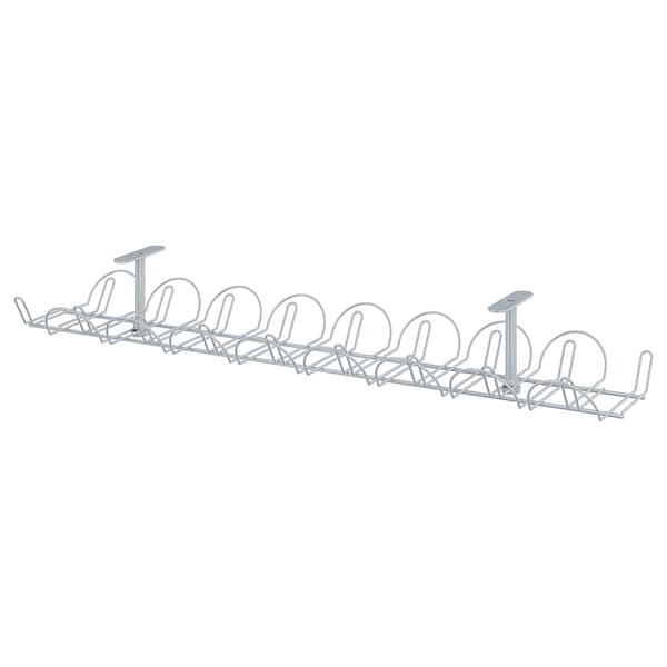 Ikea SIGNUM - Cable trunking horizontal, silver-colour, 70 cm
