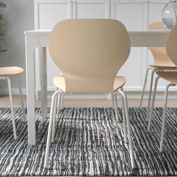 SIGTRYGG - SIGTRYGG Chair, birch/Sefast white