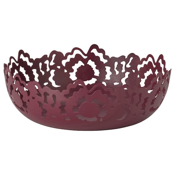 Ikea SILKESTRÄD - Decorative bowl, brown-red, 18 cm