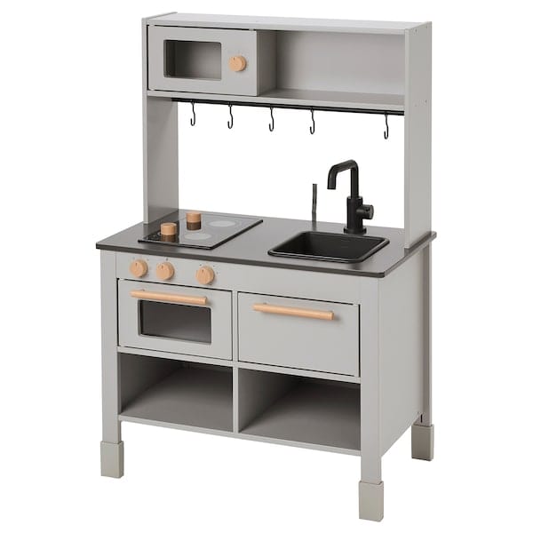 Ikea SILLTRUT - Kitchen for children, grey, 68x40x100 cm
