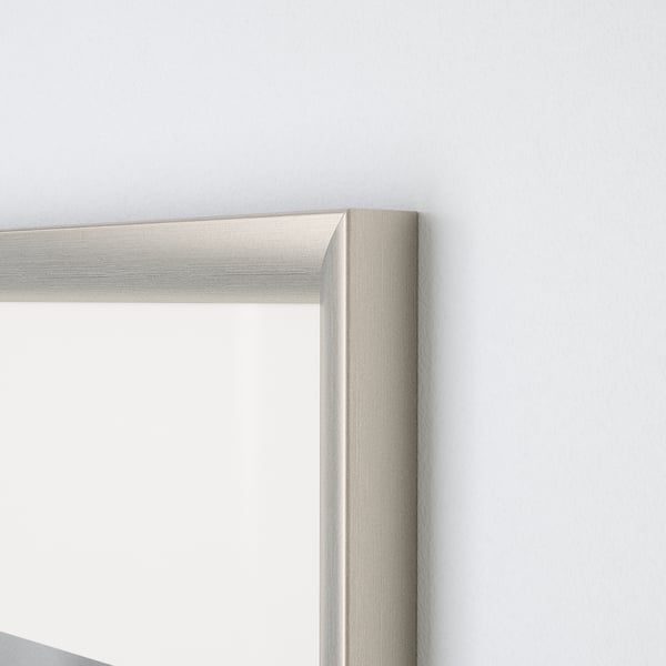 SILVERHÖJDEN frame, silver-colour, 40x50 cm