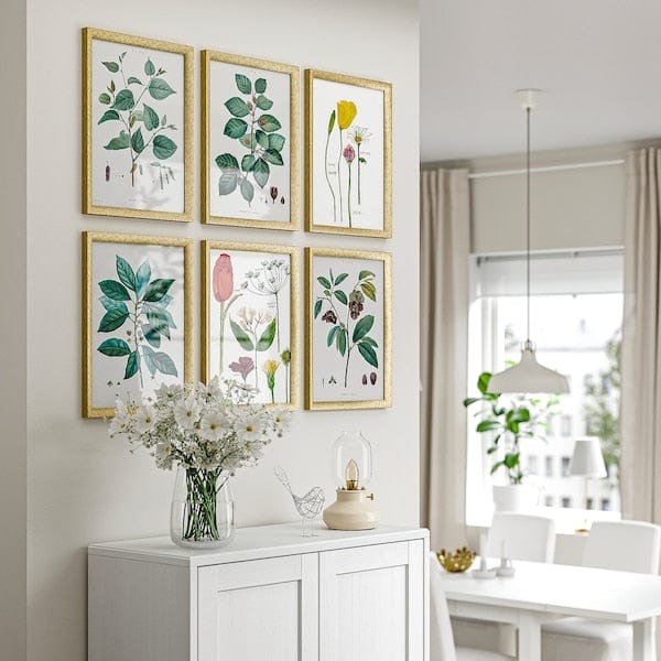 Ikea SILVERHÖJDEN - Frame, gold-colour, 21x30 cm
