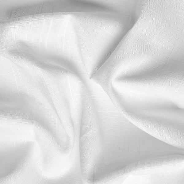 SILVERLÖNN sheer curtains, 1 pair, white/with heading tape, 145x300 cm