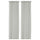 SILVERLÖNN - Thin curtain, 2 sheets, light grey,145x300 cm