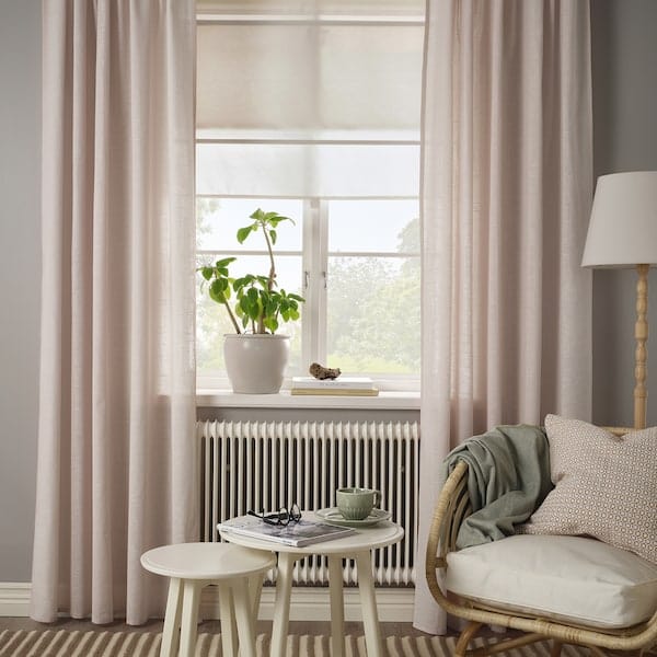 Ikea SILVERLÖNN - Thin tent, 2 sheets, pink,145x300 cm