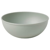 SIMKRABBA bowl, plastic/green-grey, 15 cm