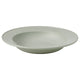 SIMKRABBA deep plate, plastic/green-grey, 22 cm