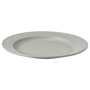 SIMKRABBA plate, plastic/green-grey, 27 cm