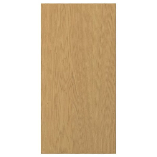 SINARP door, oak veneer, 40x80 cm