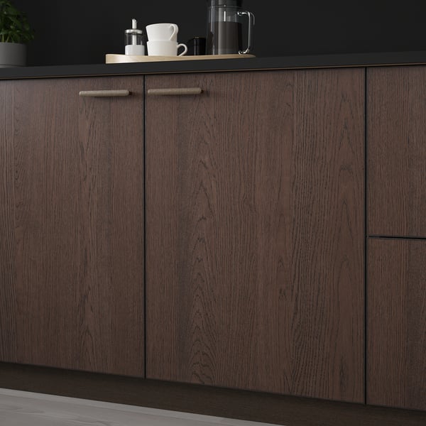 SINARP door, brown, 40x60 cm