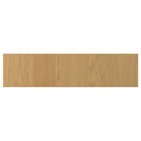 SINARP drawer front, oak veneer, 80x20 cm