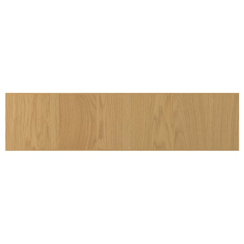 SINARP drawer front, oak veneer, 80x20 cm