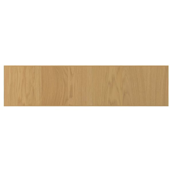 SINARP drawer front, oak veneer, 80x20 cm