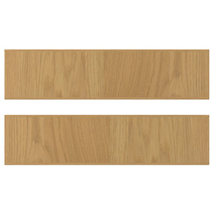 SINARP drawer front, oak veneer, 40x10 cm, 2 pack
