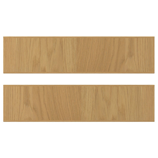 SINARP drawer front, oak veneer, 40x10 cm