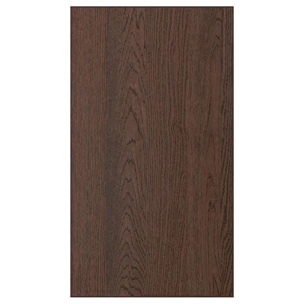 SINARP front for dishwasher, brown, 45x80 cm