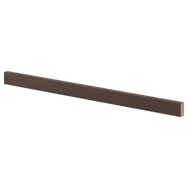 SINARP - SINARP Rounded deco strip/moulding, brown, 221 cm