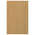 SINARP 2-p door f corner base cabinet set, oak veneer, 25x80 cm
