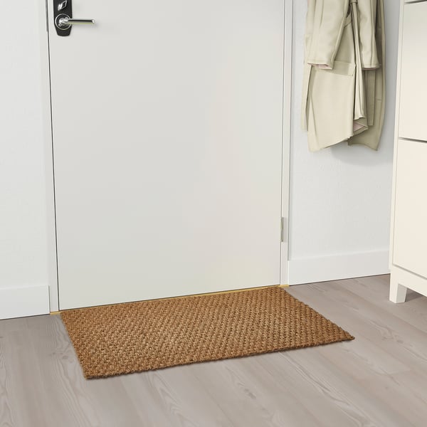 SINDAL door mat, natural, 50x80 cm