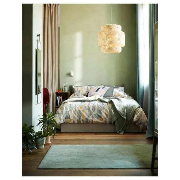 SINNERLIG pendant lamp, bamboo/handmade, 50 cm