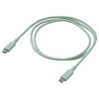 SITTBRUNN USB-C to USB-C, light green, 1.0 m