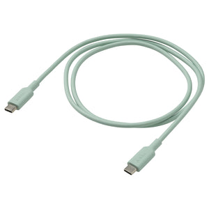 SITTBRUNN USB-C to USB-C, light green, 1.0 m